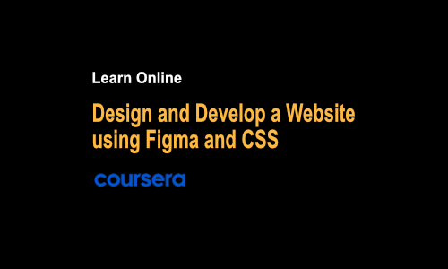 Design and Develop a Website using Figma and CSS